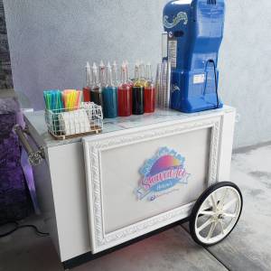 Hawaiian Shaved Ice Cart